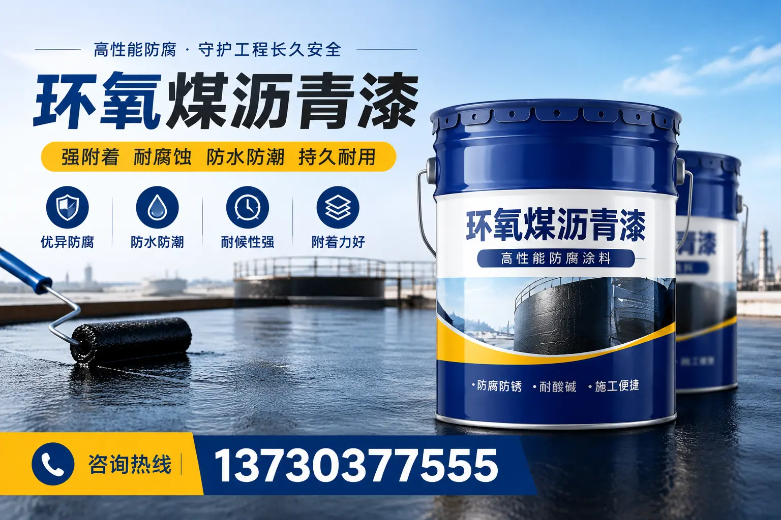 如何判断环氧煤沥青漆的质量?鹰手营子矿区消费者指南